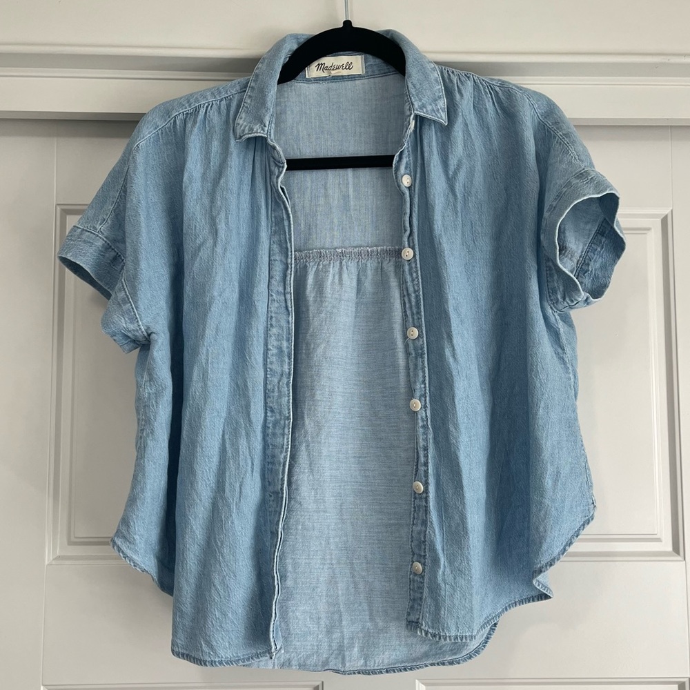 Madewell Hilltop Denim Shirt